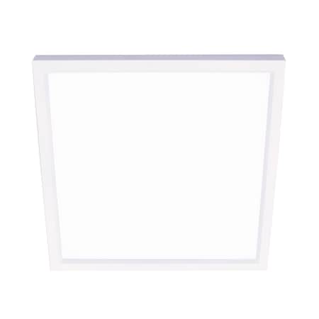 Afx Edge LED Square 4in. Flush Mount , White EGSF04LAJD1WH