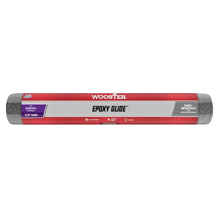 Wooster Wooster Brush Company R232 18 in. Epoxy Glide; 0.25 in. Nap Roller Cover 71497154439