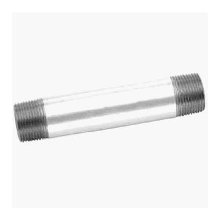 Anvil Pipe Nipple, 2 in, MNPT, Steel, SCH 40 Schedule, 2-1/2 in L 8700155206