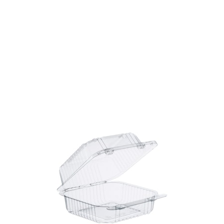 Dart Staylock Hinged Container 5" Square 5 1/4 x 5 5/8 x 2 3/4 C20UT1