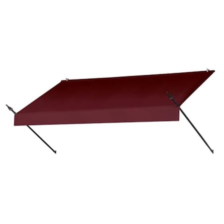 Idmworldwide IDM Worldwide Replacement Cover for Designer Awning in UV - Resistant Fabric - Ebony, 8 ft. 3020871