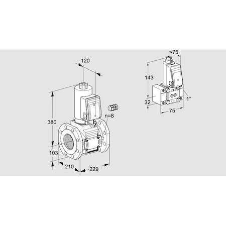 Honeywell Kromschroder VAS8100F05NWSR3E/Z-/PP KS88203880