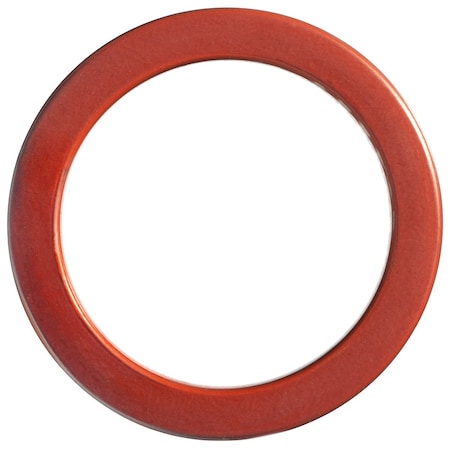 Zoro Select CamGrvGskt, Rd, 2-3/4", FEP-EncapSilicone ZUSA-CAM-SFEP-2-1/2