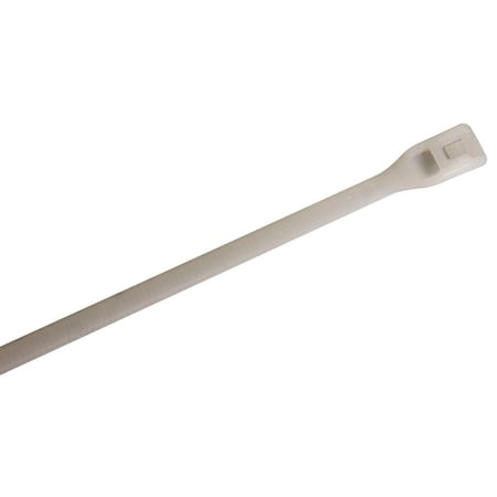Cobra Tools 65102 11 in. Cable Tie Low-Profile UV Natural, 120 lbs - Bag of 100 3005.2269