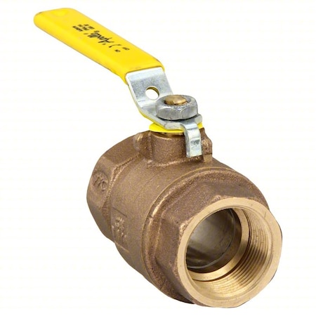 Apollo Valves 1-1/4" FNPT Bronze Ball Valve 2-Way 77C10601A