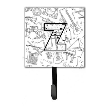 Carolines Treasures Letter Z Musical Note Letters Leash and Key Holder CJ2007-ZSH4