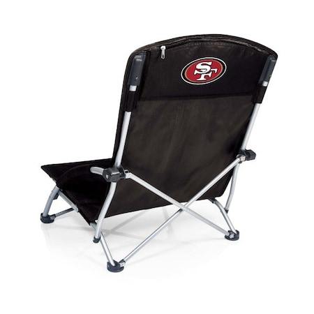 Picnic Time Family Of Brands NFL San Francisco 49ers - Tranquility Beach Chair with Carry Bag 792-00-175-274-2