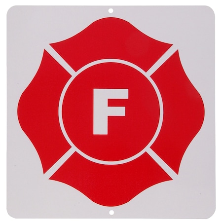 Hillman English Red Safety OSHA Sign 9 in. H X 9 in. W 848710