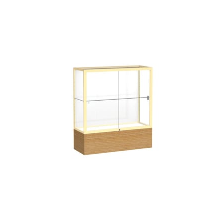 Ghent Counter Display Case 36x40x14, White, Champange 2281WB-GD-AK