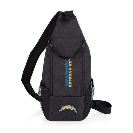 Picnic Time Family Of Brands Los Angeles Chargers - Strider Cooler Sling Bag, (Black) 759-00-179-344-2