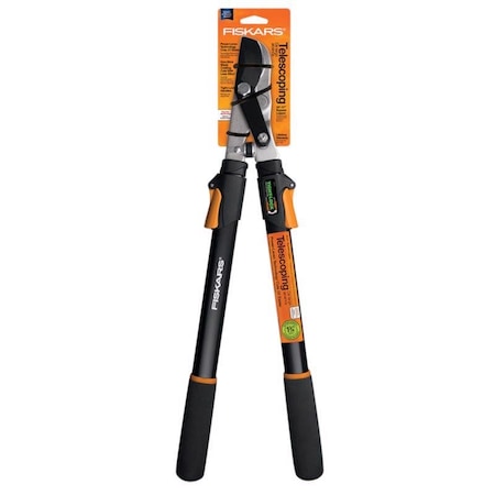 Fiskars Power-Lever 25-37 in. Steel Lopper Pruners 1071793