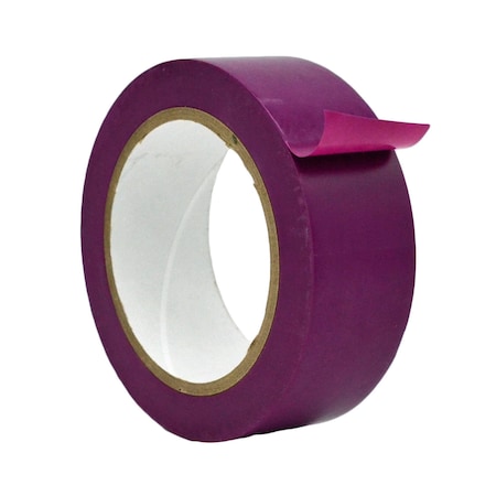 Wod Tape PVC, Purple, 1.5 inch (36mm) W., 6 mil Thickness, 32 PK WOD VTC606-01500-32-60-PUR