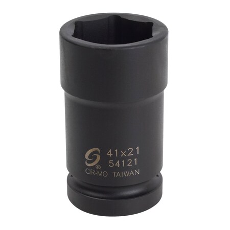 Sunex 1 in Drive 41X21Mm Combination Budd Wheel Impact Socket 54121