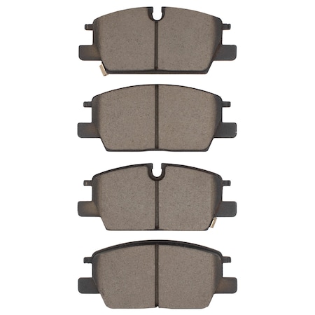 Dynamic Friction Co DFC 5000 Advanced Brake Pads - Ceramic 1551-2345-00