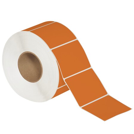 Tape Logic 4 x 3in Orange Direct Thermal Labels THL537