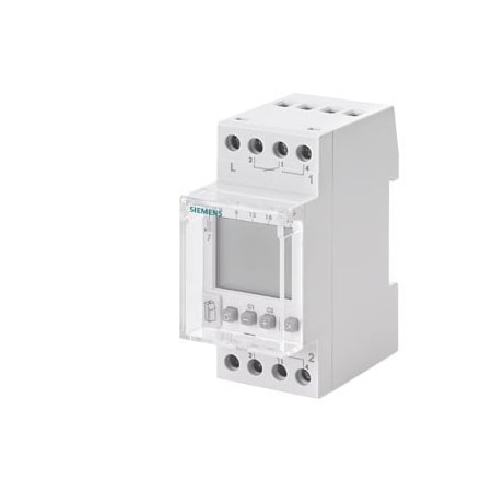Siemens weekly time switch Astro digital 230 V 16A 2-channel 2MW 7LF4532-0