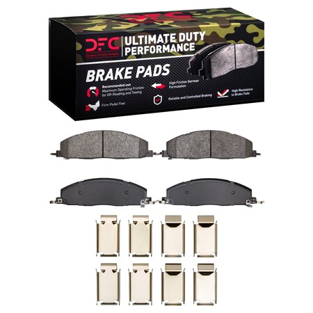 Dfc Ultimate Duty Disc Brake Pad Set, 1400-1400-01
