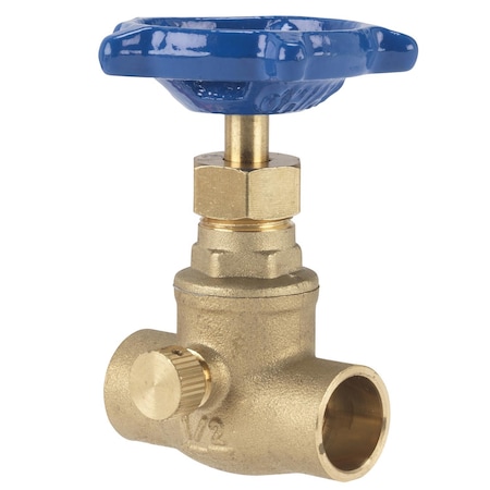 B & K Homewerks 3/4 in. Sweat X 3/4 in. Sweat Brass Stop Valve 220-4-34