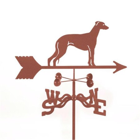 Ez Vane Greyhound Dog Weathervane with Roof Mount EZ1412-RF