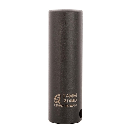 Sunex 3/8 in Drive 14Mm Deep Impact Socket 314MD