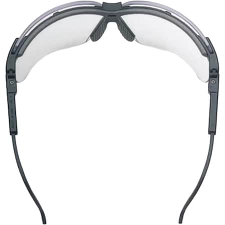 Uvex Semi-Rimless Safety Glasses w/Black Frame, Clear Lens and Hydroshield Anti-Fog Coating in Bulk S99-S3200HS-BULK