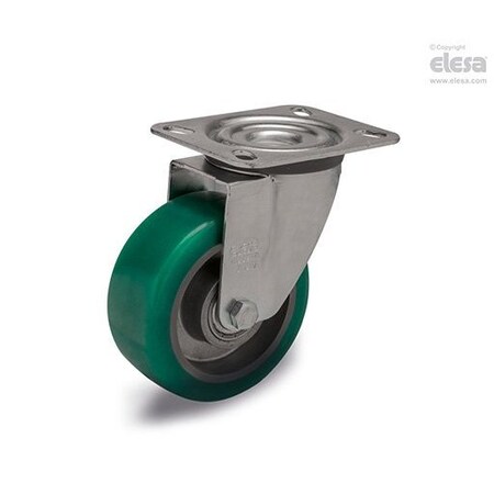 Elesa 452426 Castors steel bracket Soft polyurethane coating plate bracketke 452426