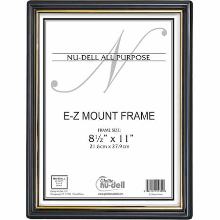 Nudell EZ Mount Plastic Wall Frame, Black NUD11880