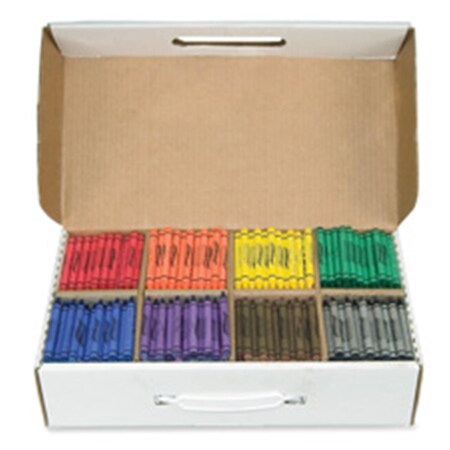 Workstationpro Regular Crayons- Nontoxic- Assorted Colors TH1620861