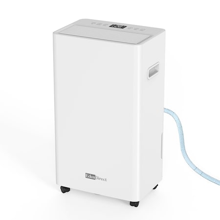 Edendirect 60 pt. 5,500 sq. ft. Dehumidifier for Basement with Bucket, Drain Hose, 35-45 dB Sleep Mode ZREdenDirect-60AT
