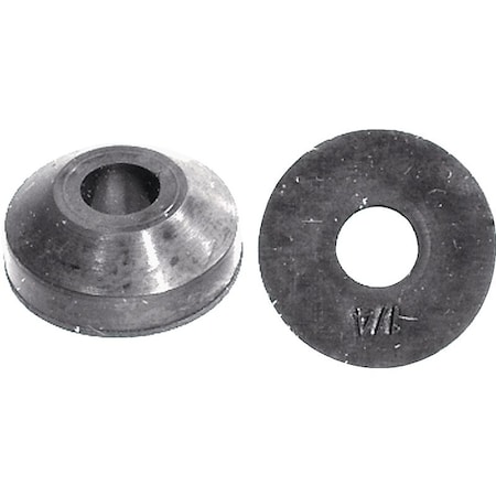 Danco Beveled Washer, Fits Bolt Size 1/4 in Rubber, 5 PK 35092B