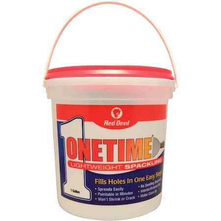 Red Devil Onetime 1 Gal. Lightweight Acrylic Spackling Compound 541