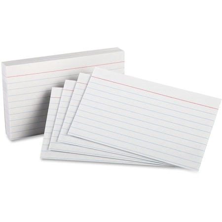Tops Business Forms Oxford, Ruled Index Cards, 3 X 5, White, 100PK 31