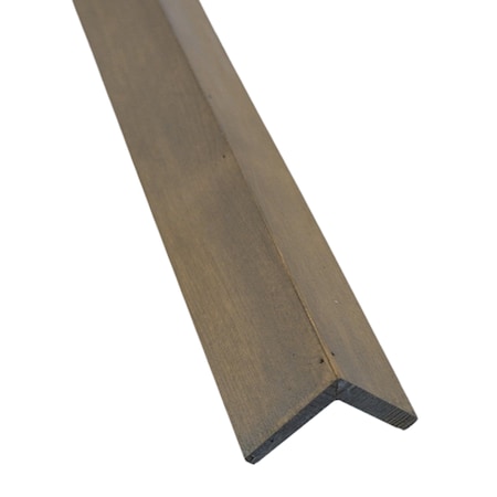 Timberchic Wood, Gray, 48 in L, 1.25 in W, Stained 328