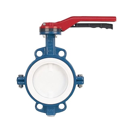 Ghibson Butterfly Valve, 8", FKM 550P-8