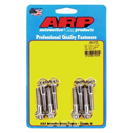 Arp 4342102 12 Point Stainless Steel Intake Bolt Kit for Small Block Chevy ARP434-2102