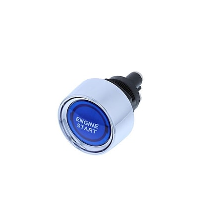 Switch Components Engine Starter, 3P SPST OFF-ON, Blue LED w/ print SA-1B-DC-3-UL-P