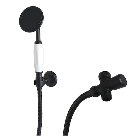 Kingston Brass Hand Shower Kit, Matte Black KX10200SD
