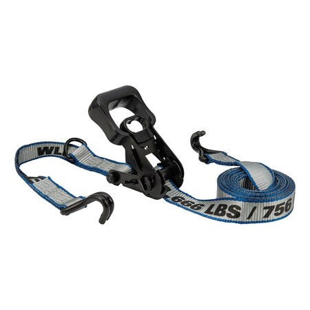 Keeper 14 ft. Tie Down Strap Gray 8867517