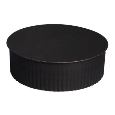 Imperial Mfg Group Usa Imperial 8 in. Black Crimp Tee Cap BM0153
