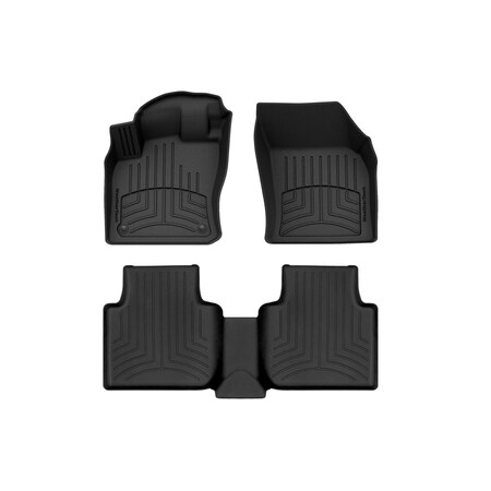 Weathertech Black, Front and Rear FloorLiner HP 4415631IM-449893IM