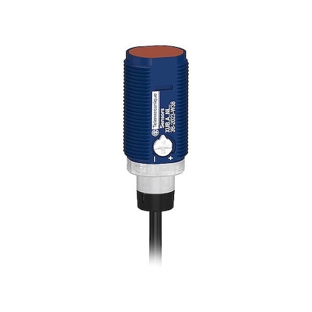 Telemecanique Sensors Through-Beam Photoelectric Sensor, Bare Wire, Cylindrical, Selectable Light On/Dark On, PNP XUB2APXNL2R