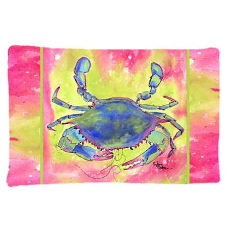 Carolines Treasures 20.5 x 30 in. Crab Moisture Wicking Fabric Standard Pillow Case 8343PILLOWCASE