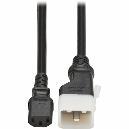 Eaton TRIPP LITE SERIES PDU POWER CORD, C13 TO P-LOCK LITE C20 - 15A, 100-250V, 14 AWG P032-E03