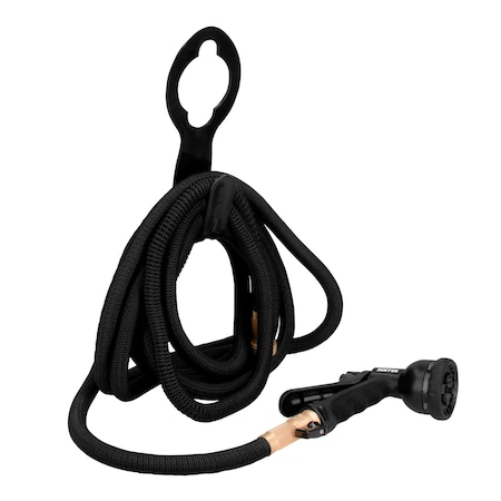 Surtek 3/4 in ID x 49 ft L Flat Hose W/ Spray Gun, TPE Tube MPP15