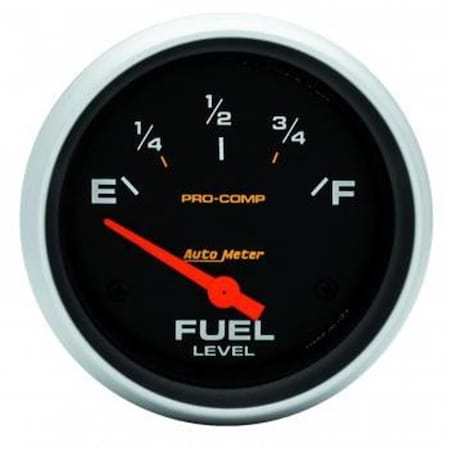 Auto Meter 5417 Pro-Comp Electric Fuel Level Gauge - 2.12 in. ATM5417