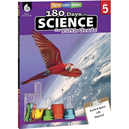 Shell Education 180 Days of Science Book, Grade 5 51411