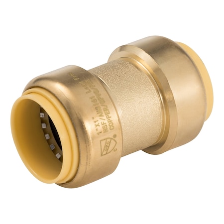 Proline Series 1-in PF Brass Push Fit Coupling 6630-005