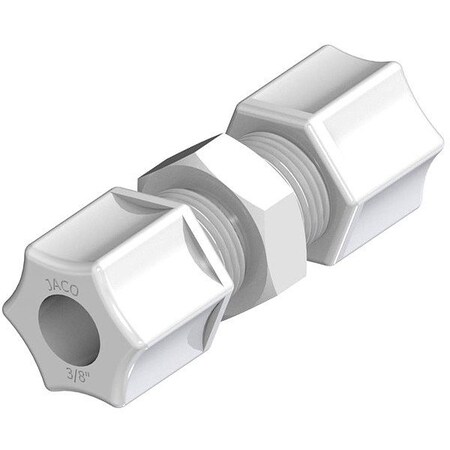 Jaco Union Compression Connector, 1 3/16"L, PK5 15-6-4-P-PG