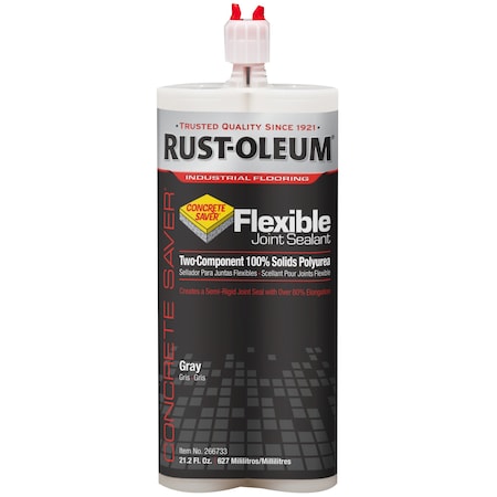 Rust-Oleum Joint Sealant, Cartridge, Gray, Concrete Saver 266733