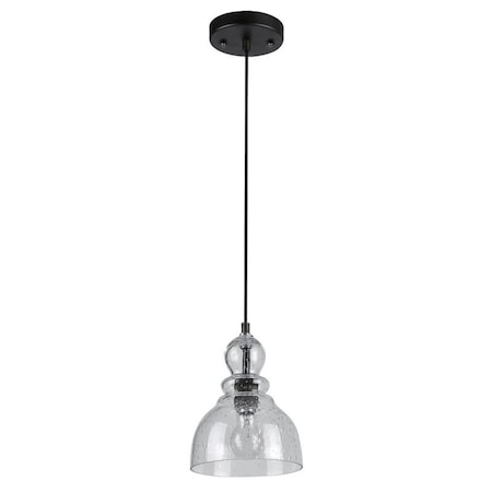 Westinghouse Mini Pendant Light, 120 V, 1-Lamp, Incandescent, LED Lamp, Metal Fixture 6100800